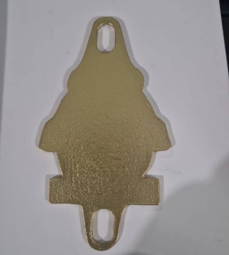 macaron badge de voiture en cuivre pour docteur avec venteuse support gratuit